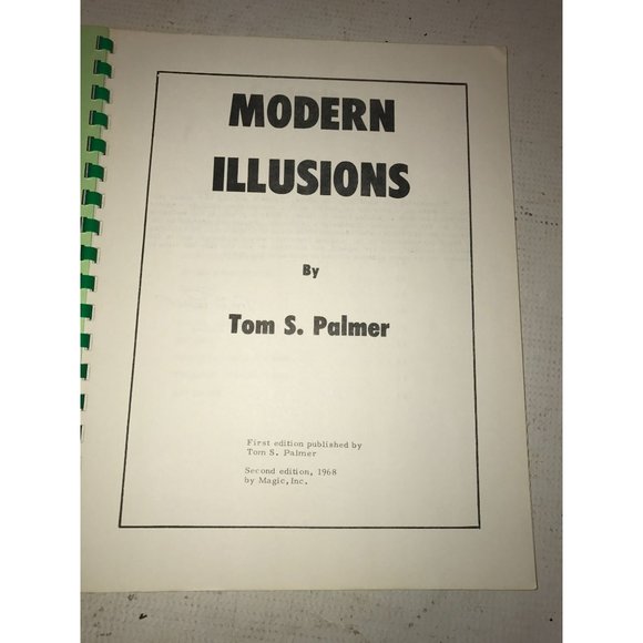 MODERN ILLUSIONS BY TOM PALMER BOOK - Picture 3 of 11
